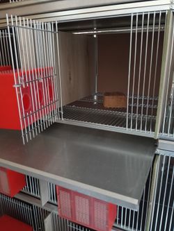 Comedero para palomas de 3 departamentos
