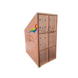 Transportines de madera para palomas