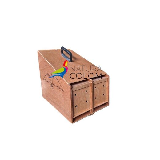 Transportines de madera para palomas